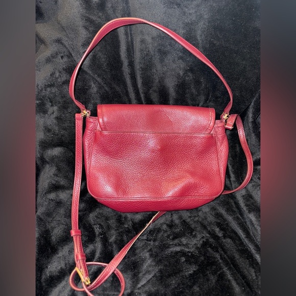 Tory Burch Burgundy Leather Crossbody Bag - Picture 10 of 15